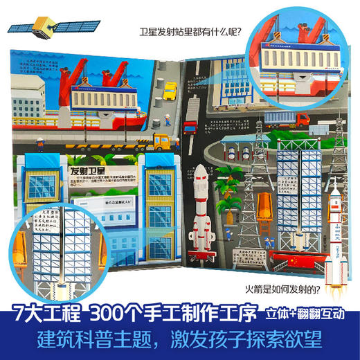 中国大工程立体机关书 商品图2