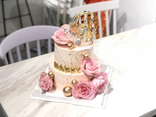 简约大气鲜花蛋糕奶油蛋糕 商品图0