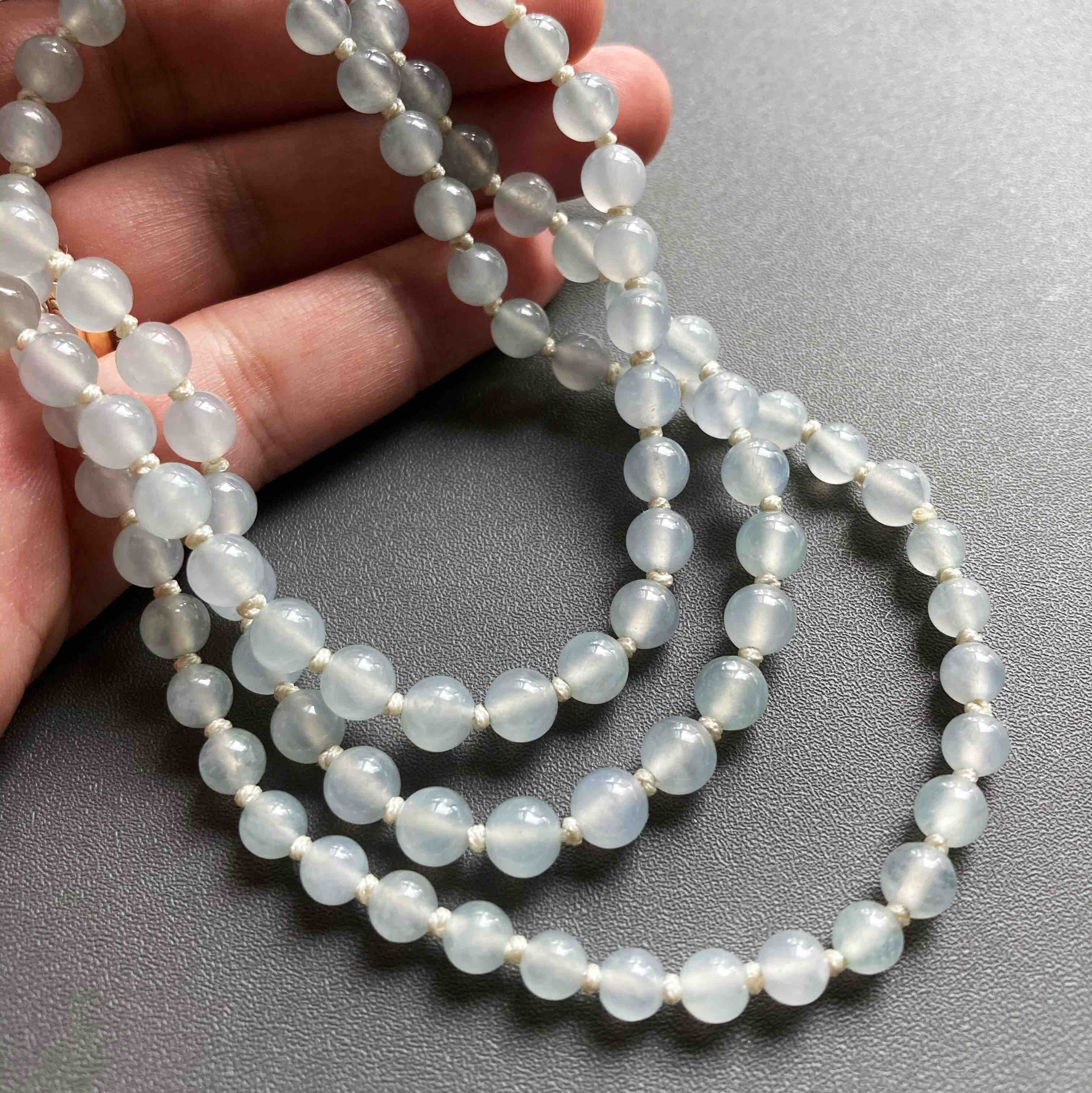冰种翡翠108珠串
