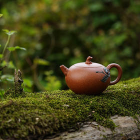 龙德堂陶艺 汤宣武制 《花开祥和 》 原矿降坡泥 330cc 库存咨询客服