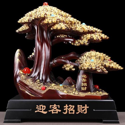 【摆件】*迎客松摇钱树发财树摆件 商品图3