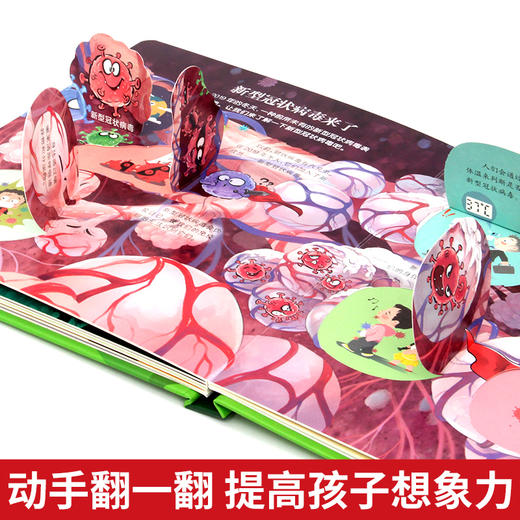 身体的秘密科普翻翻书全四册 商品图3