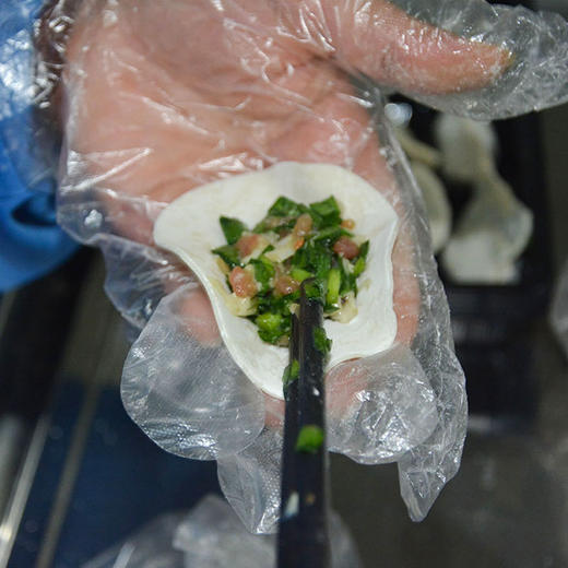 招牌三鲜（韭菜虾滑黑山猪肉饺） 商品图2