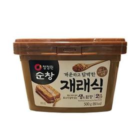 清净园再来式大酱500청정원순창재래식된장500g