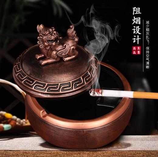 【摆件】*创意个性貔貅烟灰缸摆件时尚茶几吧台装饰品 商品图2