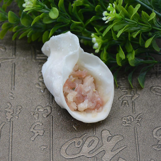 白玉翡翠（白萝卜芹菜黑山猪肉饺） 商品图2