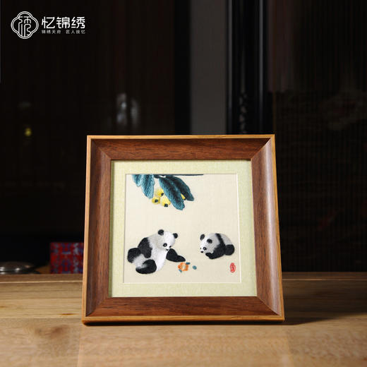 单面绣小座屏-枇杷 商品图1