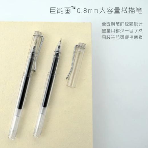 巨能画0.8mm超大容量线描笔 商品图3