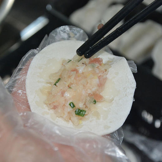 白玉翡翠（白萝卜芹菜黑山猪肉饺） 商品图1