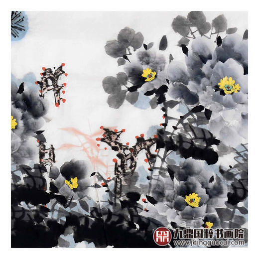 李子玉《青龙出墨海》48*178cm 花鸟横幅作品 卧室/客厅/茶室挂画 商品图6