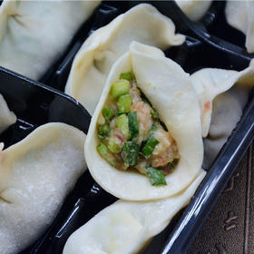 招牌三鲜（韭菜虾滑黑山猪肉饺）