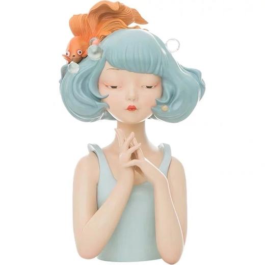 发梢上的花魁鱼/水漾青/M 商品图0