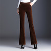 TY-A18TY7730气质灯芯绒微喇裤舒适条纹灯芯绒喇叭女裤 商品缩略图0