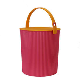 炫彩多功能收纳桶 红色 4L mini