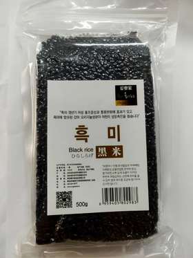 爱奥家黑米500g올가푸드흑미500g
