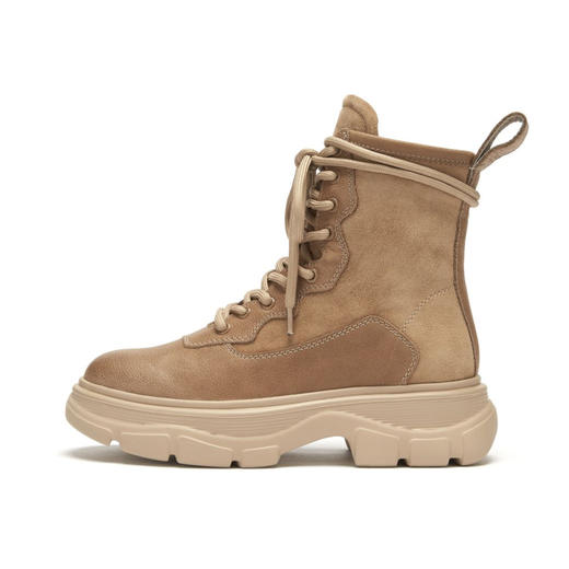 西村名物2020秋季新品马丁靴加绒加厚内里X29DS44851 商品图4