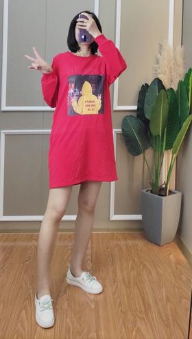 上女圆领长TT0013