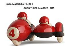 Playforever301 4号红色挎子摩托 商品图0