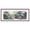 高云鹏《春色满山谷》68*178cm 山水横幅作品 茶室/卧室挂画 商品缩略图0