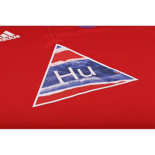 菲董联名adidas阿迪达斯fcb拜仁半拉链训练服gk7840