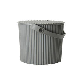 炫彩多功能收纳桶 灰色 8L