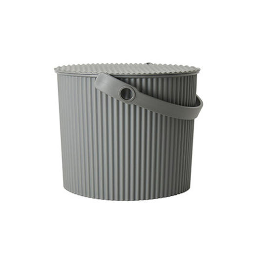 炫彩多功能收纳桶 灰色 8L 商品图0