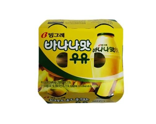 宾格瑞香蕉牛奶240ml*4빙그레바나나우유240ml*4 商品图0