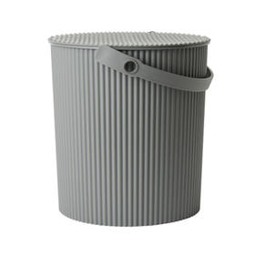 炫彩多功能收纳桶 灰色 20L