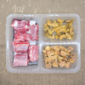 姬松茸土猪黑山猪排骨汤