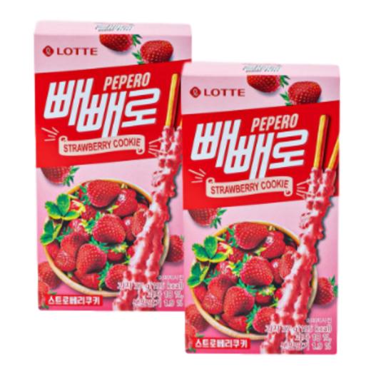 [2捆绑]乐天 奥利奥派派乐椰子巧克力草莓味37g*2【中】 商品图0