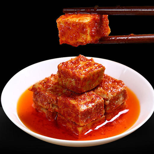 【武汉.黄陂】普天香茶油腐乳300g+ 普天香香辣腐乳300g 商品图2