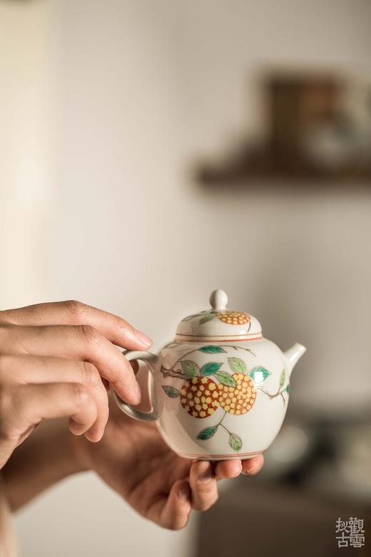茶壶-泡茶壶-绣球花贰号壶 商品图4