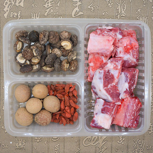 香菇土猪黑山猪排骨汤 商品图0