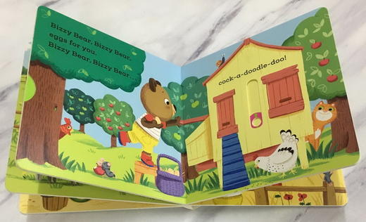 Bizzy Bear 小熊很忙系列 全13册 英文原版 机关操作纸板翻翻书 幼儿英语启蒙必备 商品图13