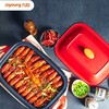 九阳（509413
）（Joyoung）电火锅 多功能料理锅电烧烤肉盘火锅一体家用电煮锅炒锅网红锅 HG40-G721 女王红 商品缩略图0