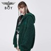 爆款来袭！！ВОY LОNDОN 官网新款，2020 AW秋冬新款重工老鹰刺绣羊羔毛外套 商品缩略图0