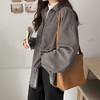 灯芯绒外套长袖秋季日系ulzzang迷鬼马系少女慵懒2020宽松衬衫女 商品缩略图4