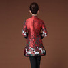 JS-JY5017秋冬新品复古国风夹棉貂毛上衣 商品缩略图2