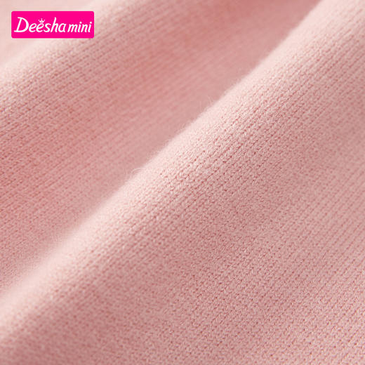 笛莎童装女童连衣裙2020冬新款儿童时尚洋气女宝宝网纱公主裙子 商品图3