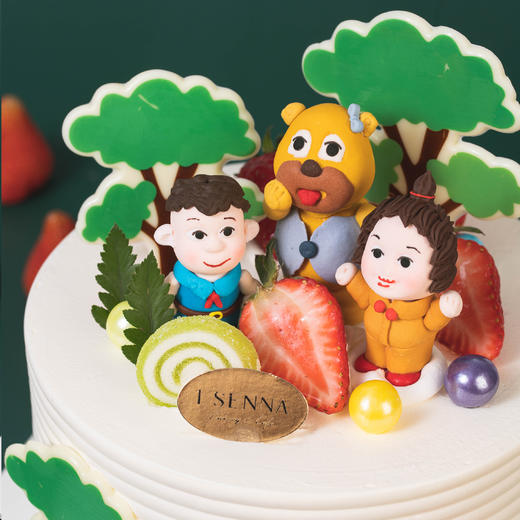 小熊宝贝-彩虹蛋糕胚,乳脂奶油