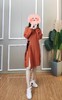 上女绑带针织长裙C9366 商品缩略图1