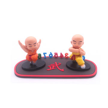 P-18车载小和尚停车牌汽车内饰摆件装饰创意停车卡 商品图5