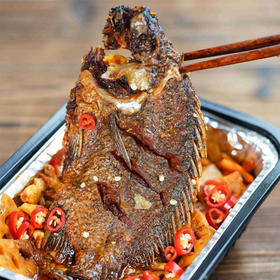 川香烤鱼（340g/盒）一整条自加热烤鱼