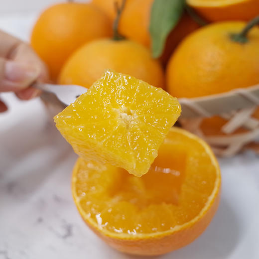 【果汁瀑布】爱媛38号 网红果冻橙 Q弹爽滑 可以直接喝的橙子 皮薄如橘 无籽化渣 顺丰包邮 商品图1