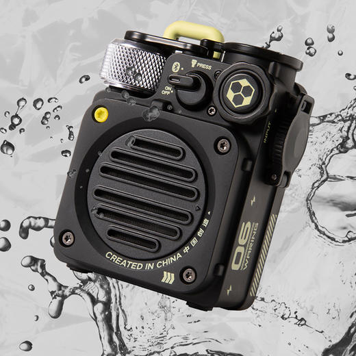 【潮玩新宠】猫王收音机·野性mini机能版|IPX5级防水|单手可控|6h+续航 商品图7