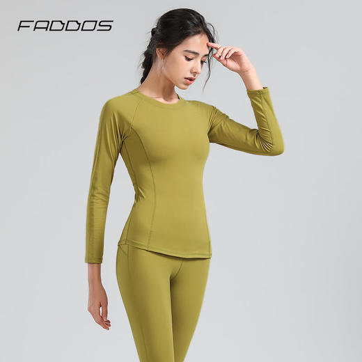 F202022梵蒂欧瑜伽长袖 商品图6
