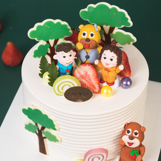 小熊宝贝-彩虹蛋糕胚,乳脂奶油