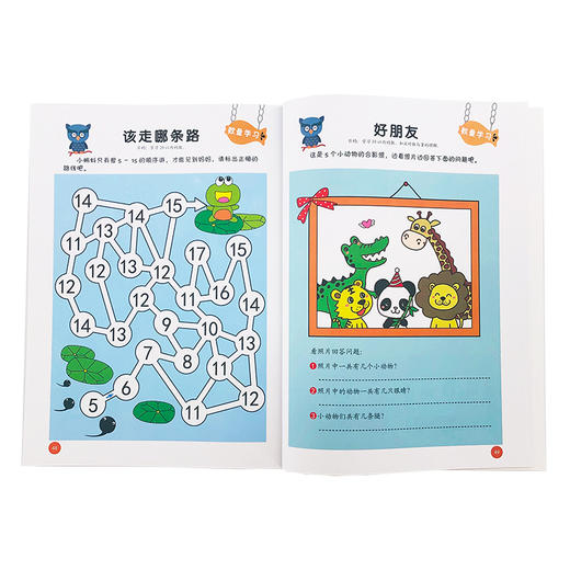 幼小衔接数学思维训练 基础篇 上 商品图1