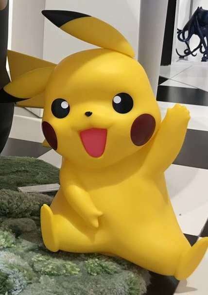 皮卡丘/黄色/坐姿 商品图0