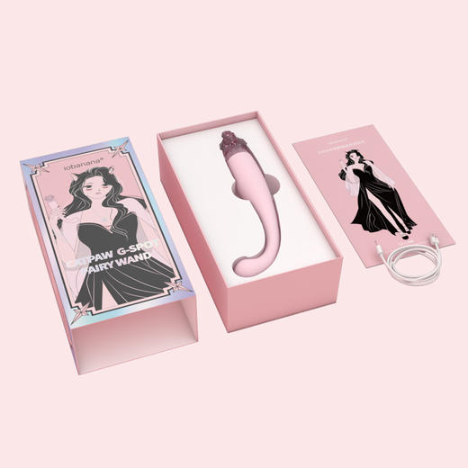 猫掌iobanana仙女棒 女用撩拨蜜豆按摩震动棒 商品图4